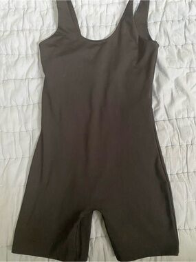 Girlfriend Collective Black Unitard size M